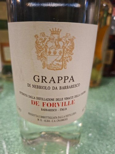 Grappa nebbiolo da - grappa, di