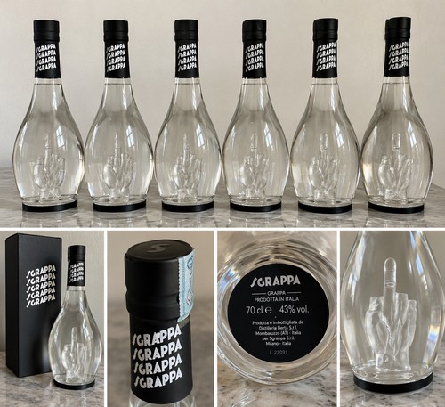 Lotto bottiglie sgrappa - 6,